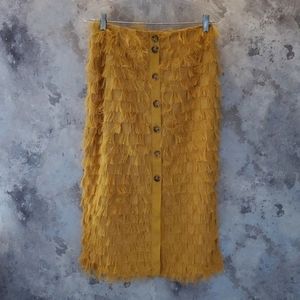 Yellow skirt